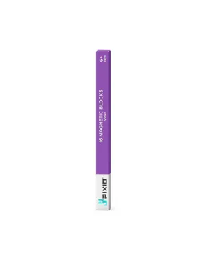 PIXIO - 21109 | Pixio - Violet Magnetic Blocks 16PC