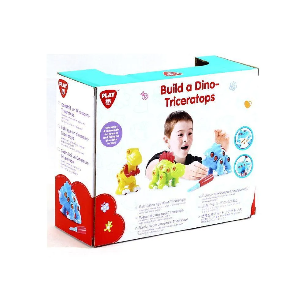 PlayGo Build Your Own Dino - Triceratops