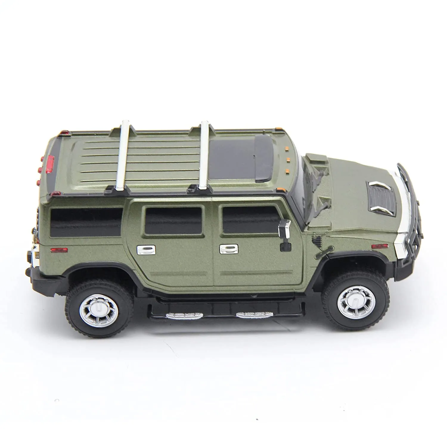Playzu R/C 1:24 Scale Army Vehicle, Green - Remote Control Car for Kids Ages 6 