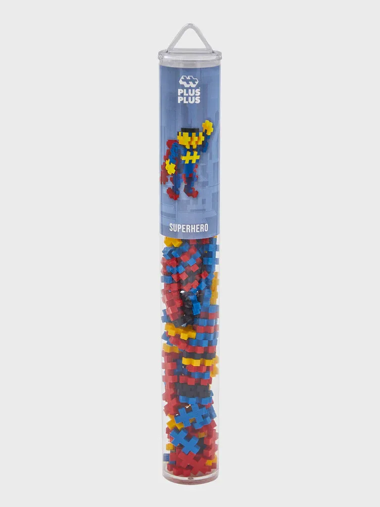 Plus-Plus Superhero Tube