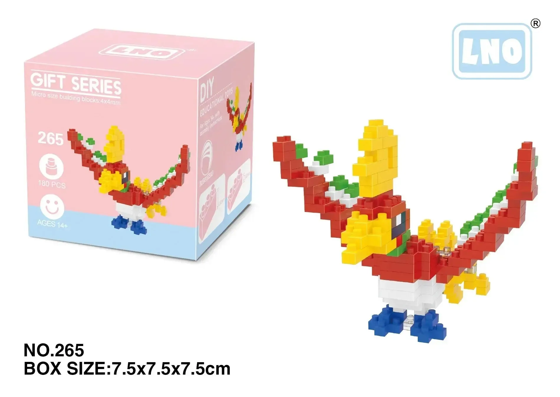 Pokemon Small Blocks Nanoblocks, featuring models of Charizard, Kyogre, Groudon, and Rayquaza, are educational and visually engaging toys, ideal for children's birthday presents.
