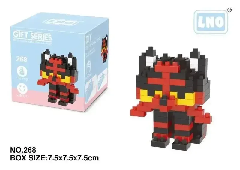 Pokemon Small Blocks Nanoblocks, featuring models of Charizard, Kyogre, Groudon, and Rayquaza, are educational and visually engaging toys, ideal for children's birthday presents.