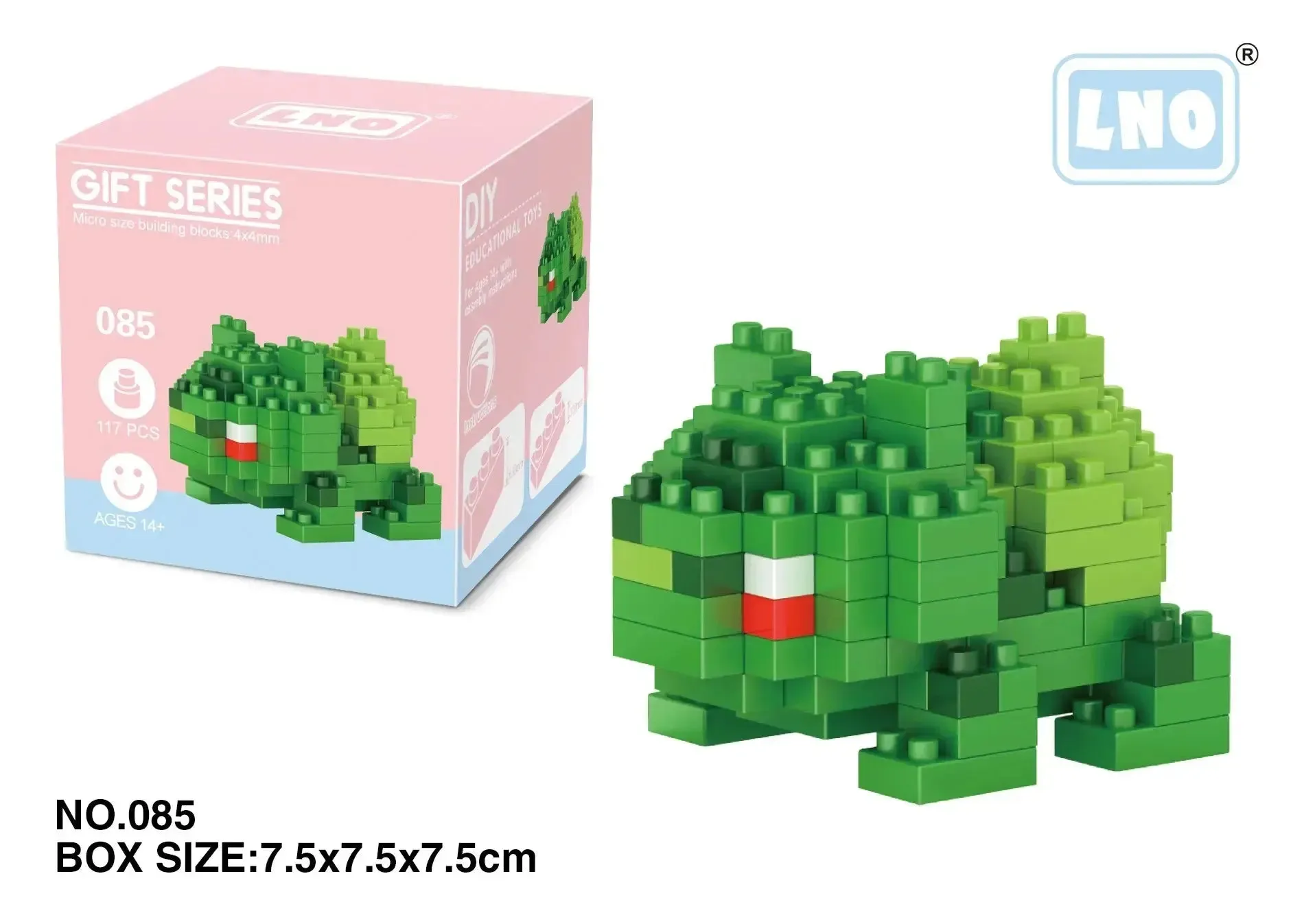 Pokemon Small Blocks Nanoblocks, featuring models of Charizard, Kyogre, Groudon, and Rayquaza, are educational and visually engaging toys, ideal for children's birthday presents.