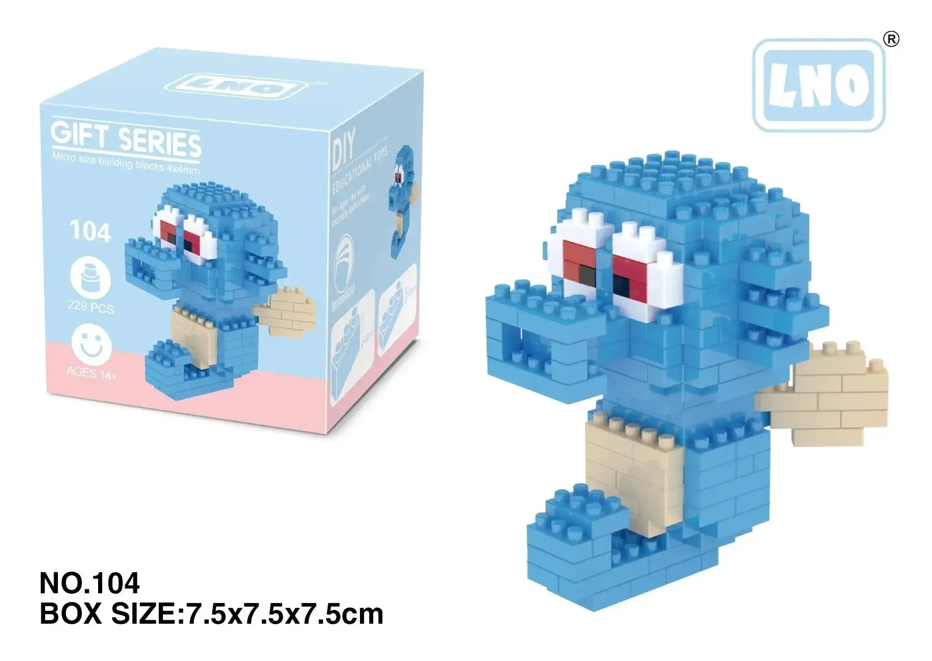 Pokemon Small Blocks Nanoblocks, featuring models of Charizard, Kyogre, Groudon, and Rayquaza, are educational and visually engaging toys, ideal for children's birthday presents.