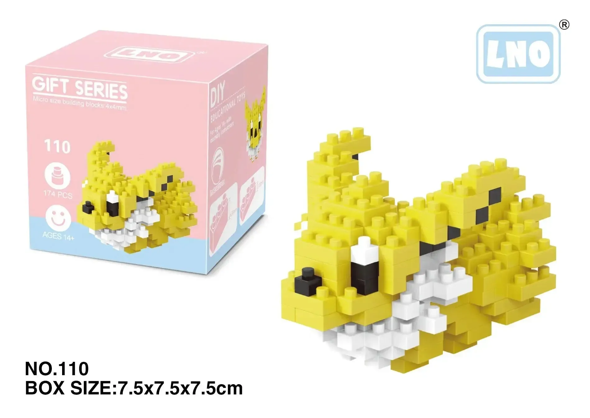 Pokemon Small Blocks Nanoblocks, featuring models of Charizard, Kyogre, Groudon, and Rayquaza, are educational and visually engaging toys, ideal for children's birthday presents.