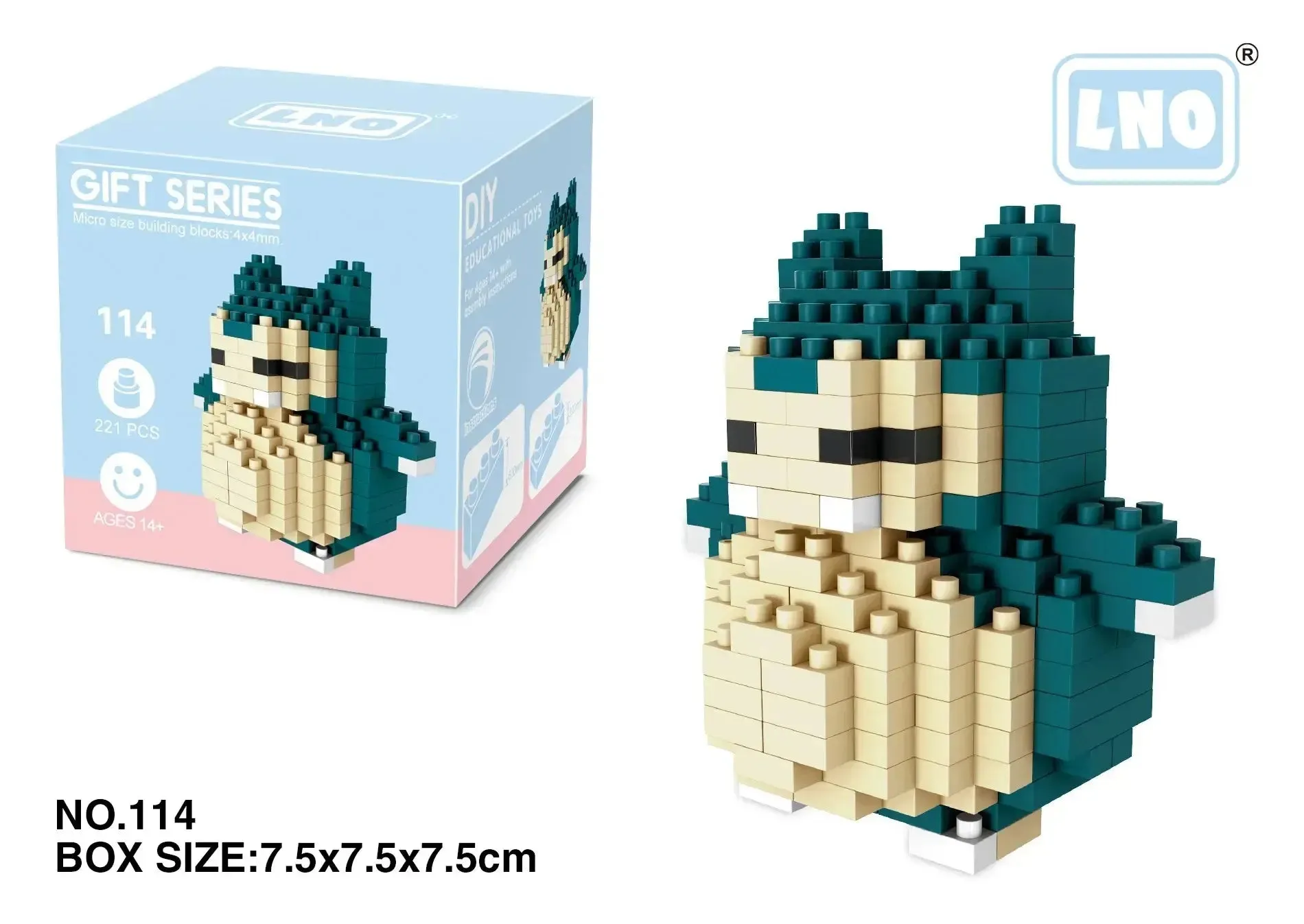 Pokemon Small Blocks Nanoblocks, featuring models of Charizard, Kyogre, Groudon, and Rayquaza, are educational and visually engaging toys, ideal for children's birthday presents.
