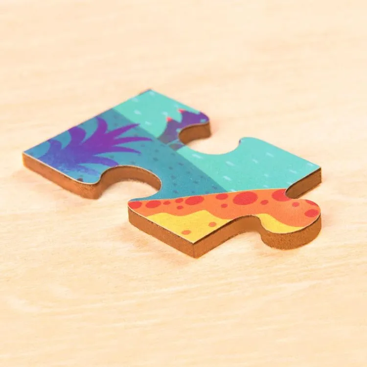 Puzzle in Wooden Frame | Secret Ocean
