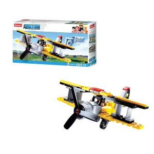 Sluban Aviation III - Plane, Building Blocks For Ages 6 
