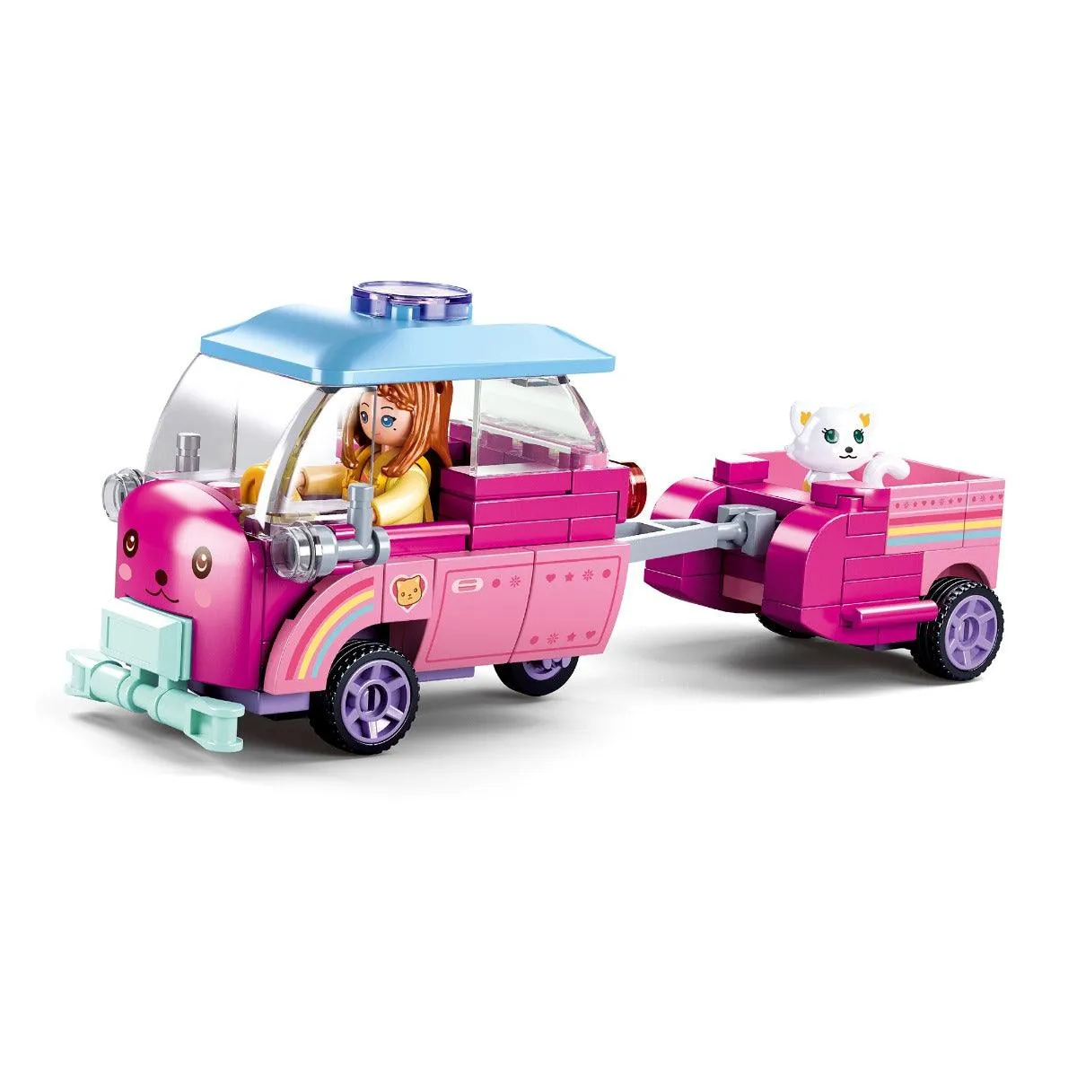 Sluban Girls Dream-Pet Car Building Blocks For Ages 6 