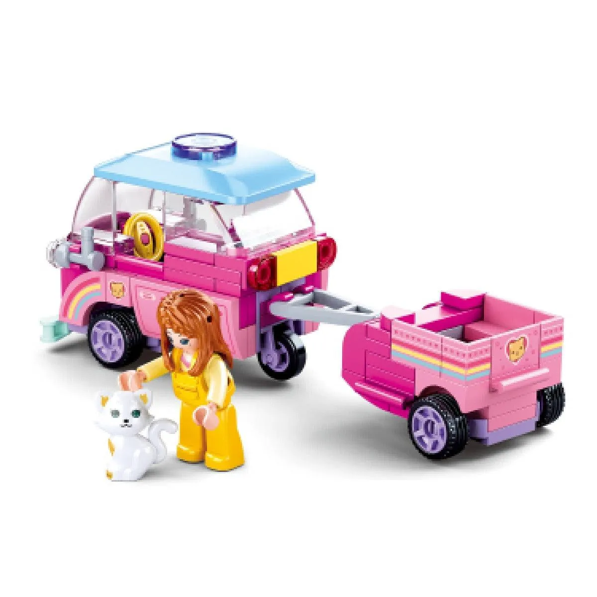 Sluban Girls Dream-Pet Car Building Blocks For Ages 6 