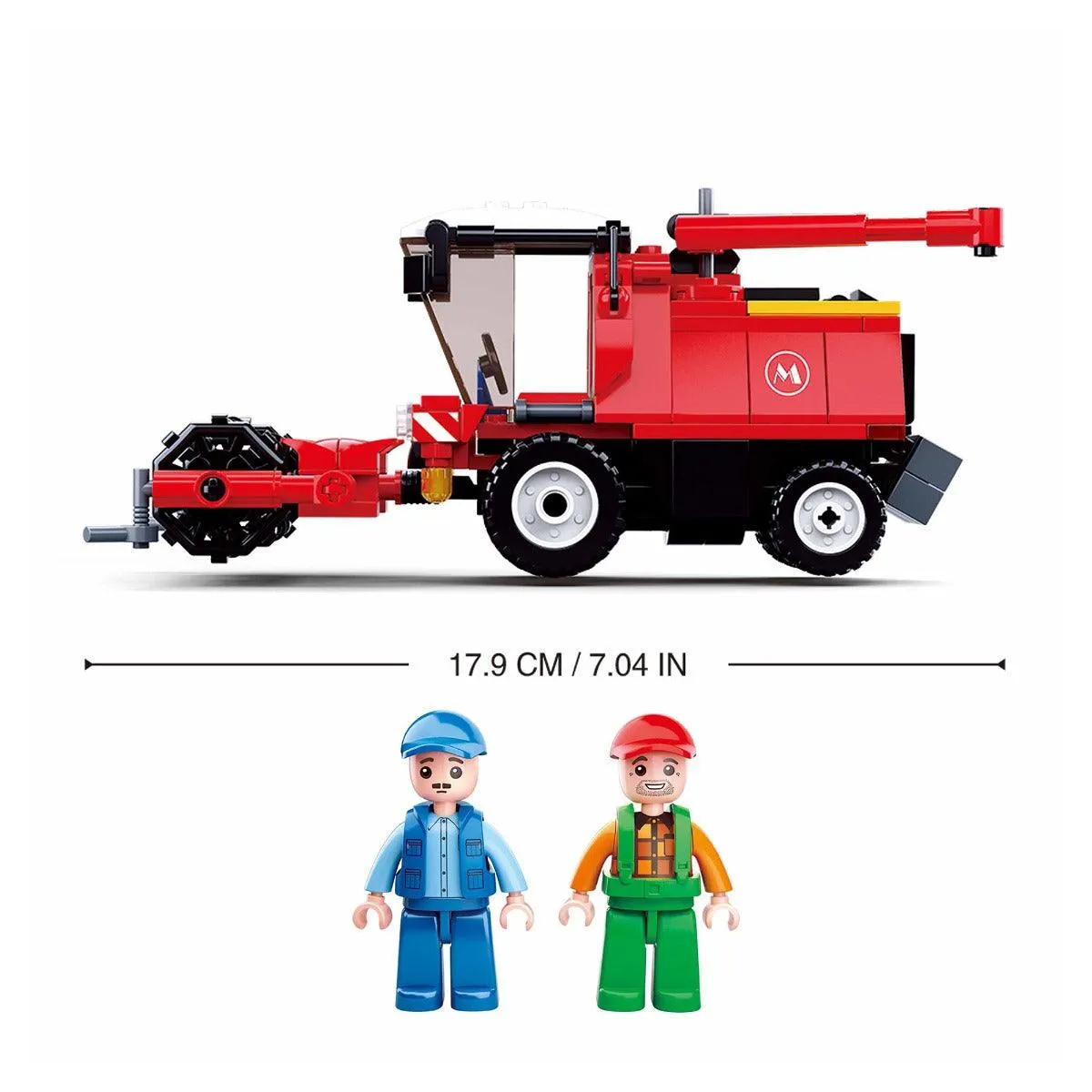 Sluban Town-Harvester Building Blocks For Ages 6 