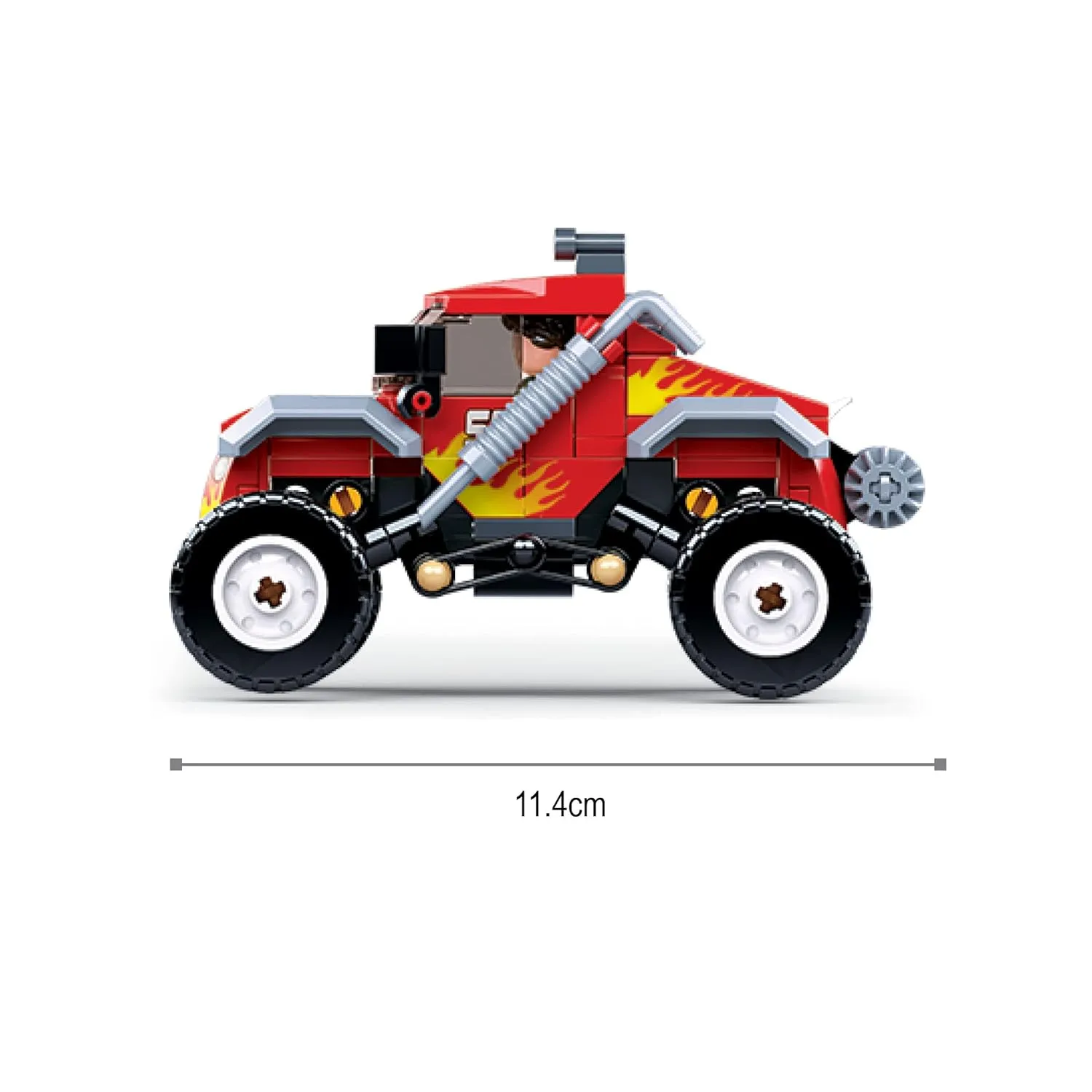 Sluban Town-Off-Road Vehicle Building Blocks For Ages 6 