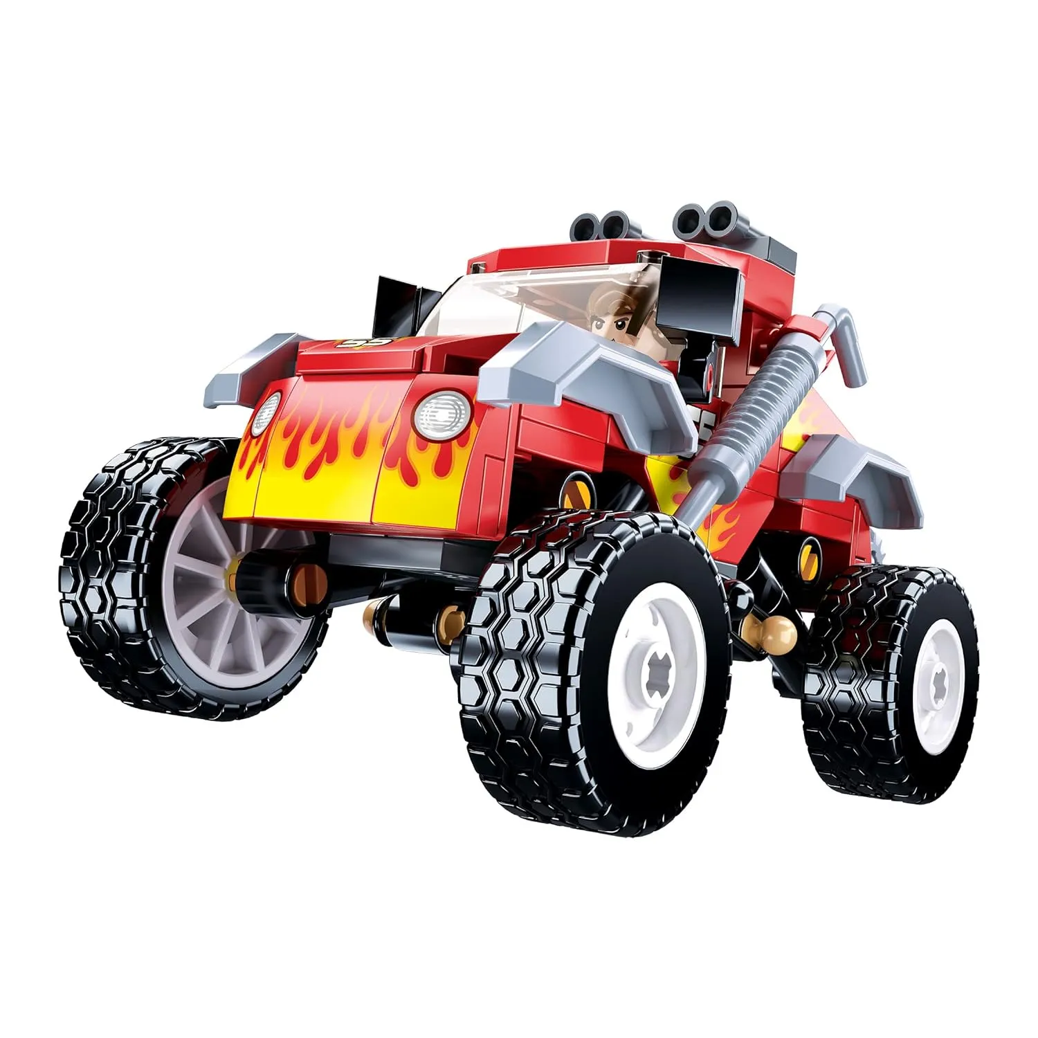 Sluban Town-Off-Road Vehicle Building Blocks For Ages 6 