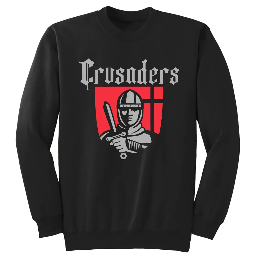 St. Cecilia Crusaders Logo Black