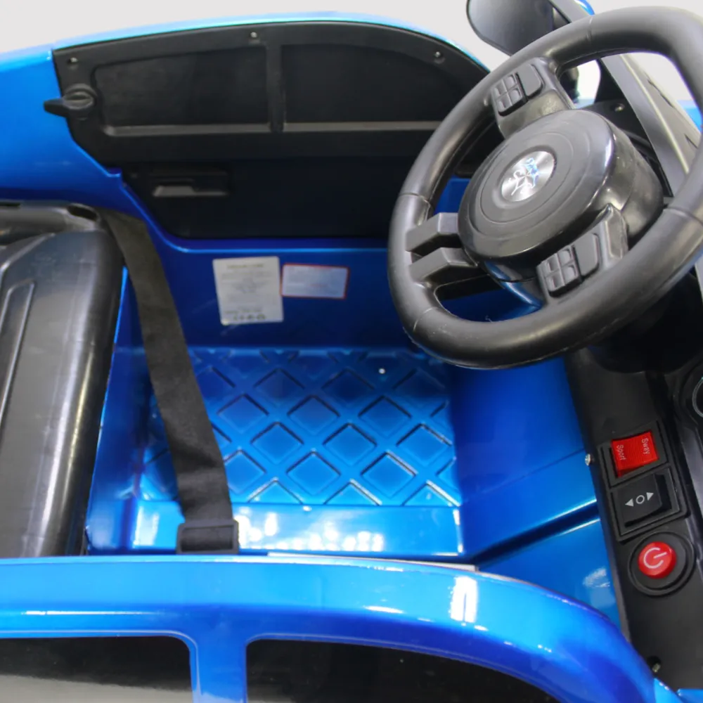 Sterling Electric Ride-on Car for Kids with Remote Control – Blue – SYB-118