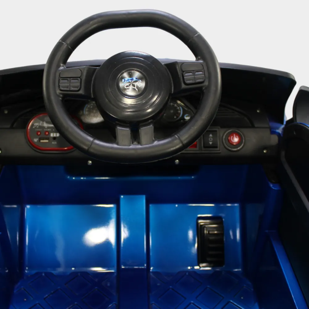 Sterling Electric Ride-on Car for Kids with Remote Control – Blue – SYB-118