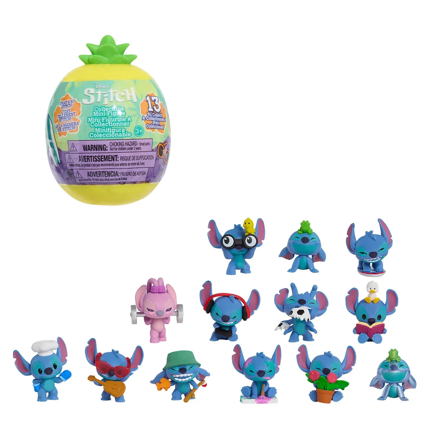 Stitch Collectible Mini Figure Capsules