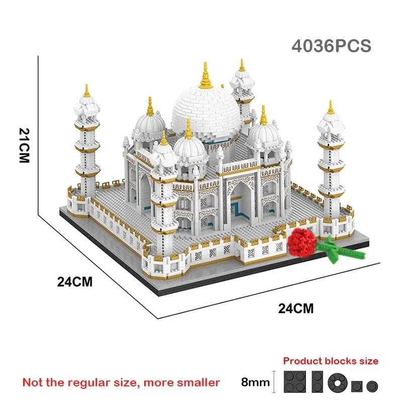 Taj Mahal Micro Building Blocks Set