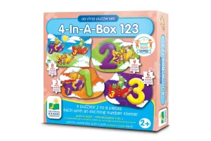 The Learning Journey My First Puzzle Sets  4-In-A-Box Puzzles - 123