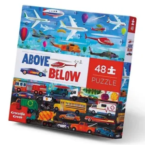 Things That Go Above    Below Floor Puzzle