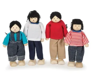 Tidlo Multicultural Dolls - Asian Family