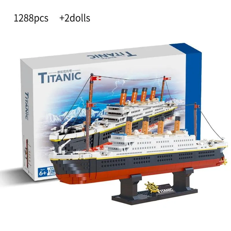 Titanic Ship Building Blocks Set