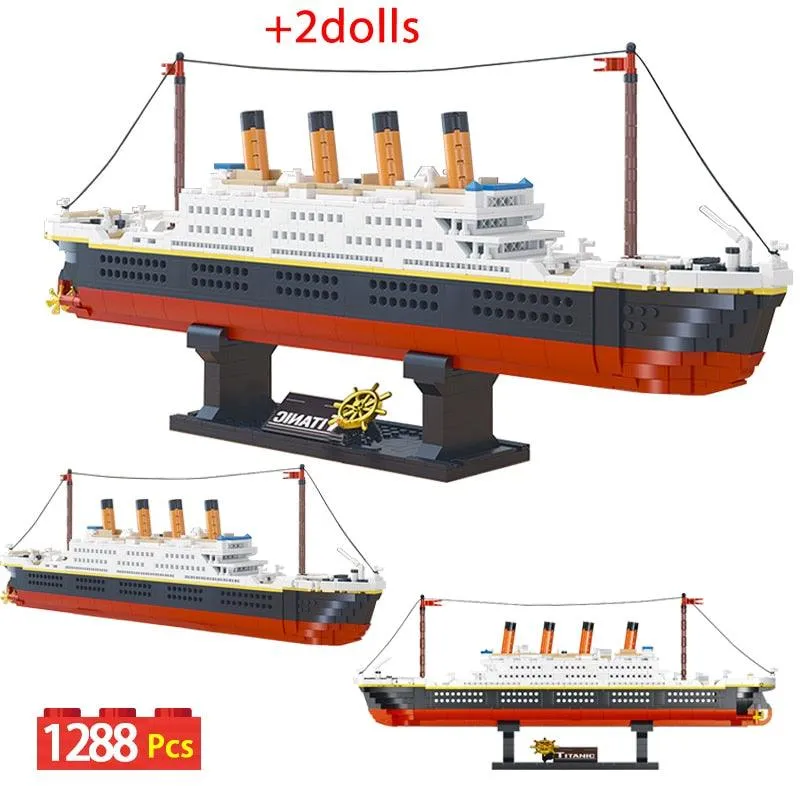 Titanic Ship Building Blocks Set