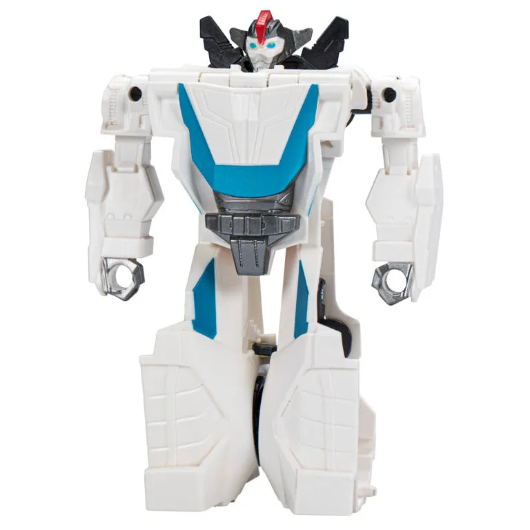 Transformers EarthSpark 1-Step Flip Changer 4 Inch Wheel Jack Action Figure Ages 6 Years and Up