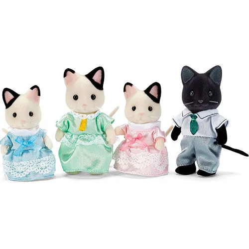 Tuxedo Cat Family