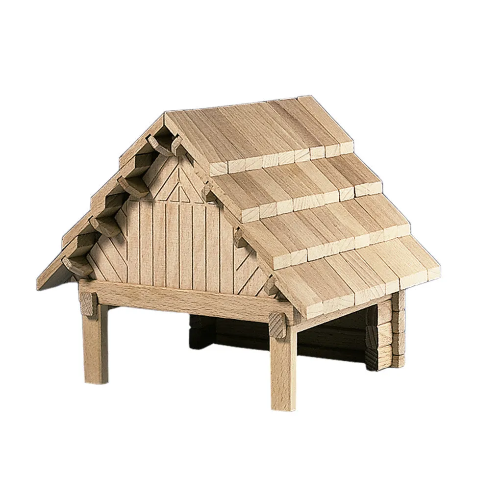 Wooden Building Puzzle - Archa 1