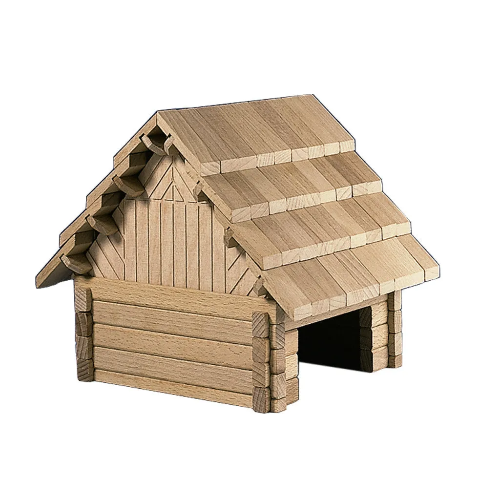 Wooden Building Puzzle - Archa 1