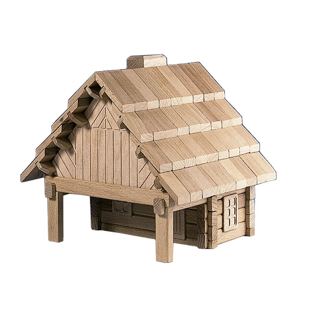Wooden Building Puzzle - Archa 1