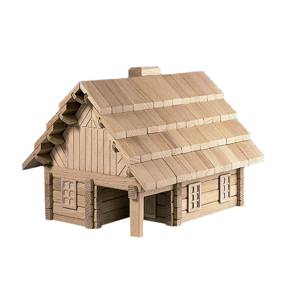Wooden Building Puzzle - Archa 1