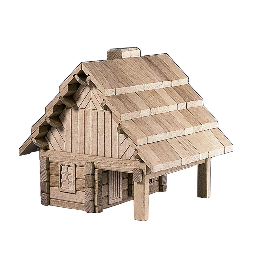 Wooden Building Puzzle - Archa 1