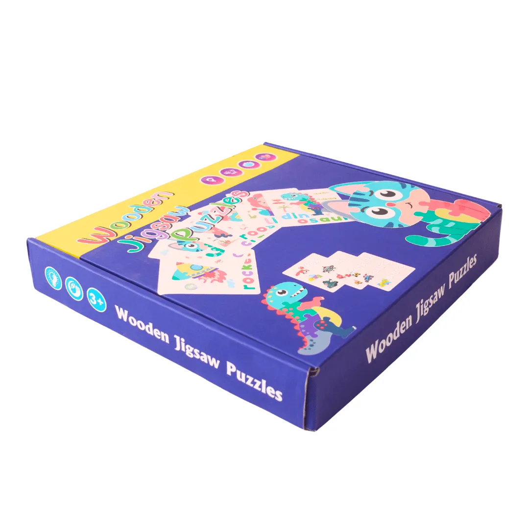 Wooden Jigsaw Puzzle for Kids Age 3 