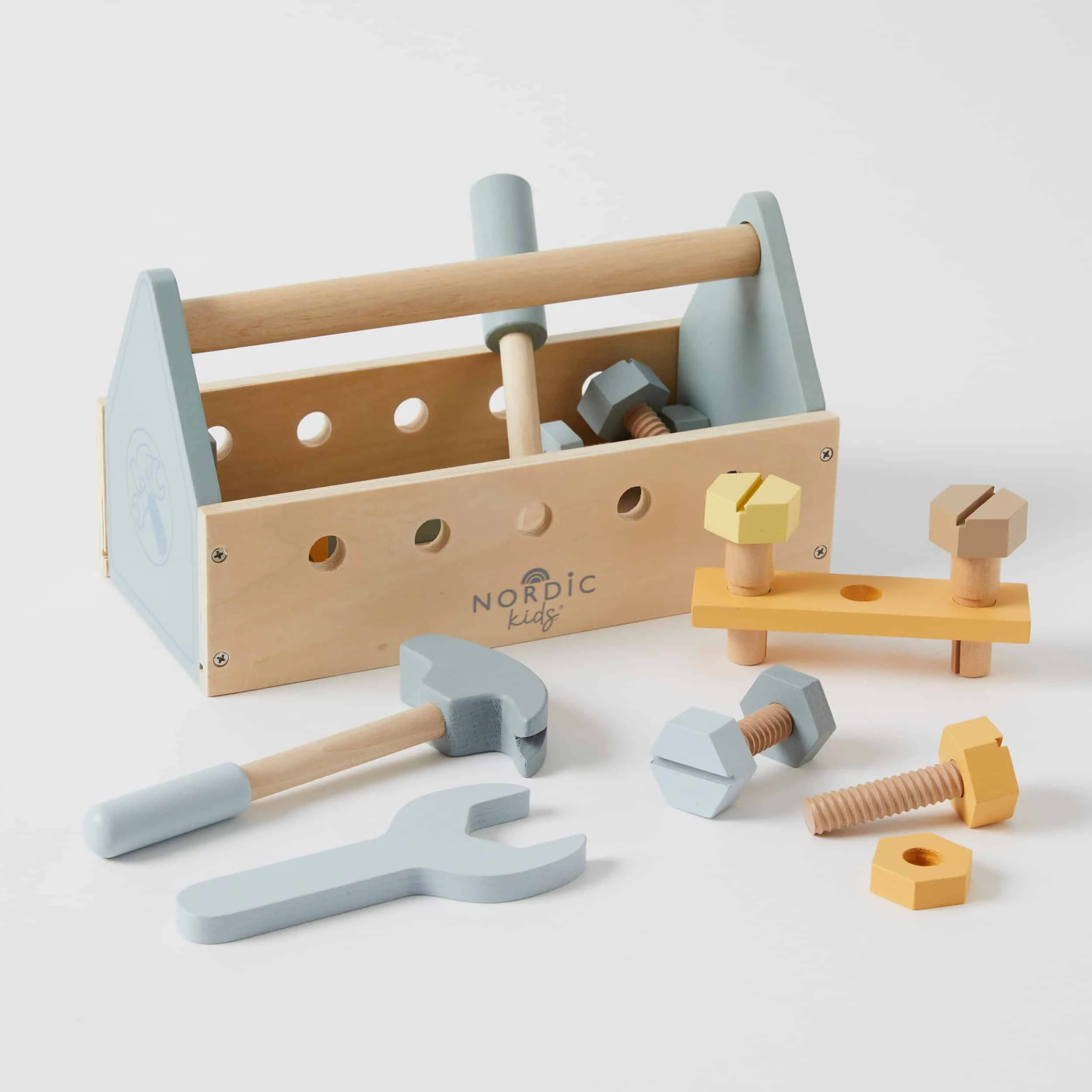 Wooden Tool Box Set