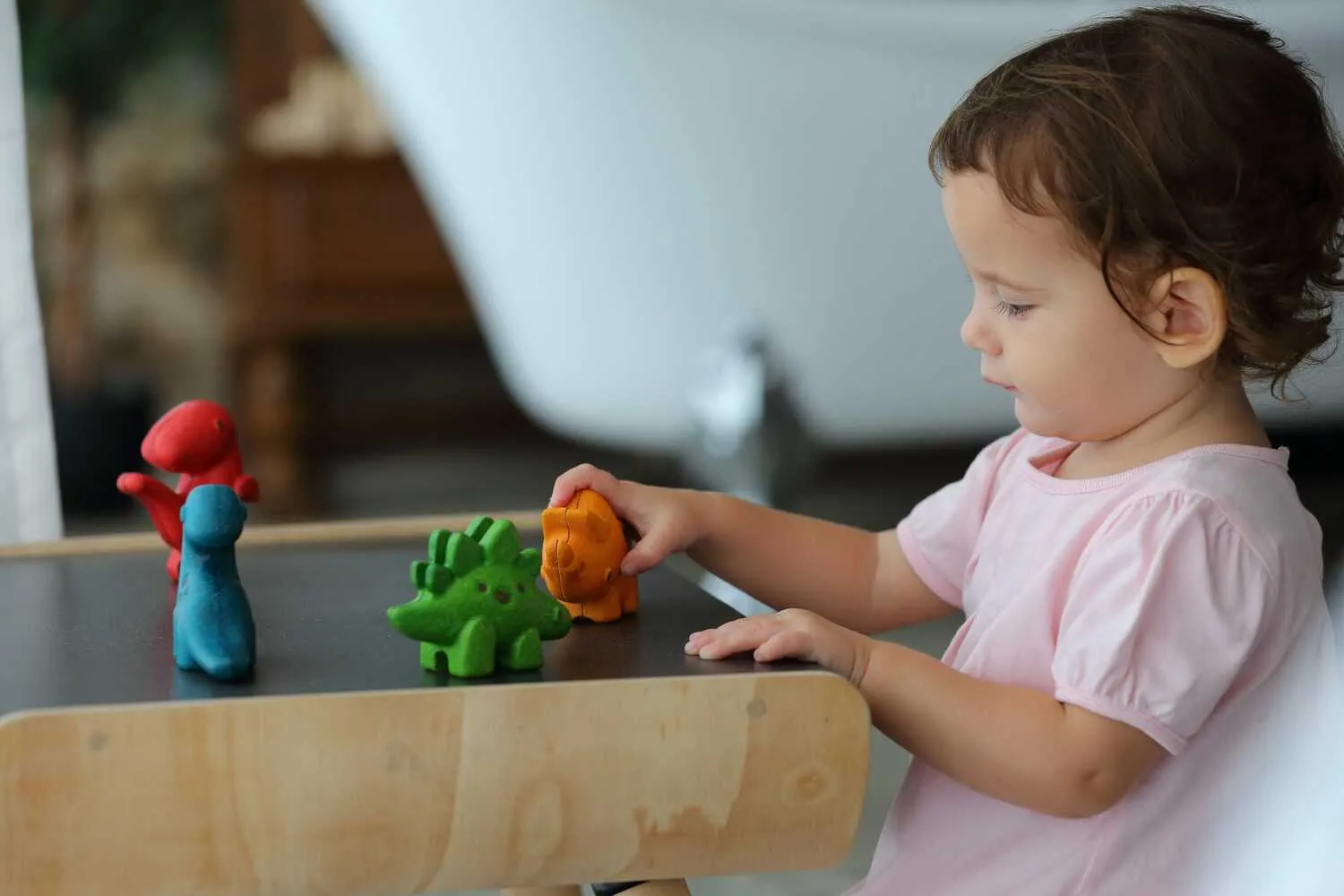 Wooden Tyrannosaurus Rex Dinosaur